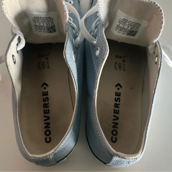 Converse All star blue low top sneakers size 9M/11W - Picture 8 of 9